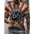 Men's Trendy Breathable Pullover Top Round Neck Short Sleeve